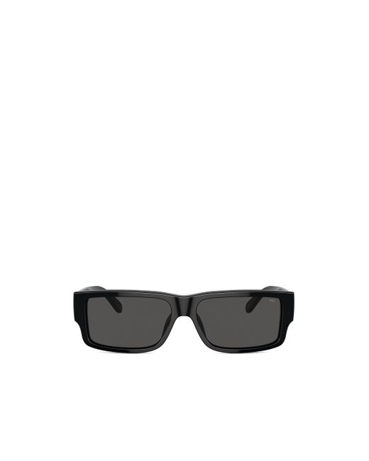 DIESEL Gray Rectangle Sunglasses for men