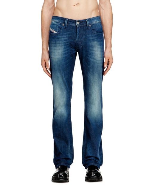 DIESEL Blue Regular Jeans Low Waist 1985 Larkee, Medium, Button Fly for men