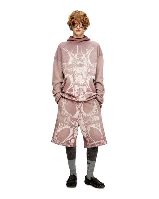 メンズ DIESEL ショートパンツ Pink