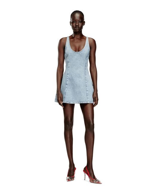 DIESEL Blue Short Dress