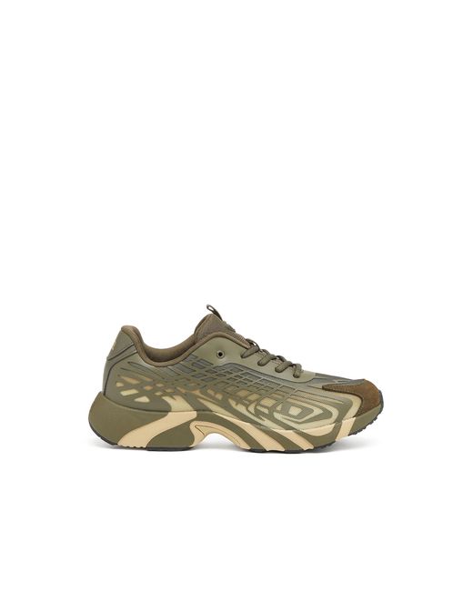 DIESEL Green D-Vit-Sneakers for men