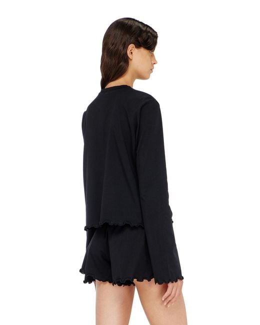 DIESEL Black Pajama Set