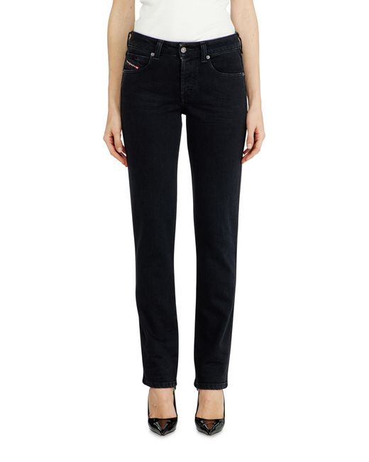 DIESEL Blue Slim Jeans Low Waist 1992 D-Jiann, /Dark, Button Fly