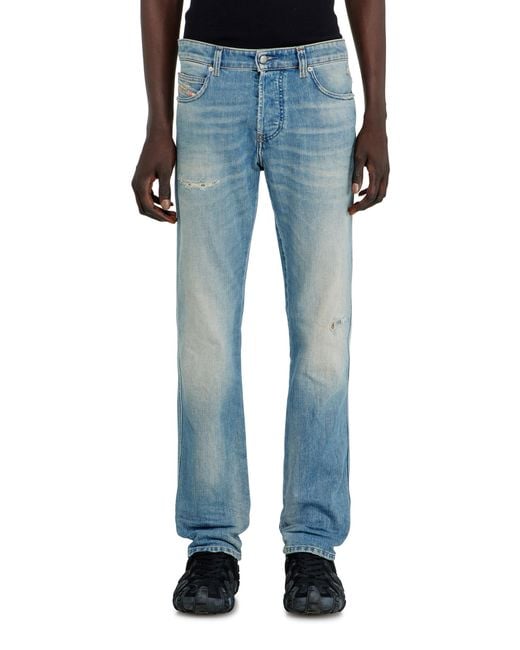 DIESEL Blue Slim Jeans Regular Waist 1993 D-Vyl, Light, Button Fly for men