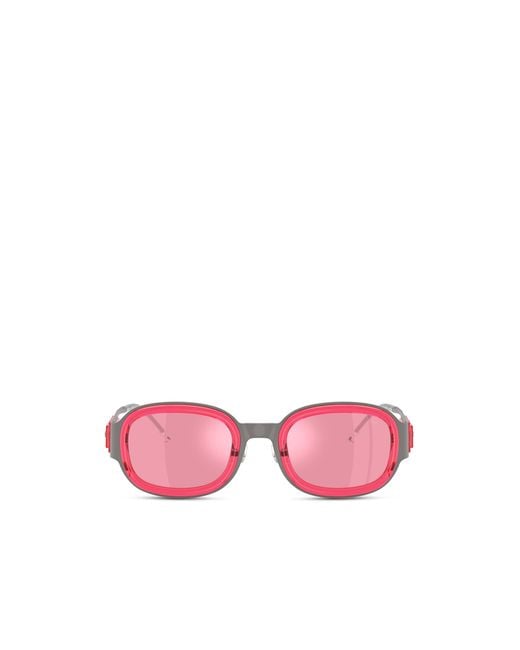 DIESEL Pink Square Sunglasses