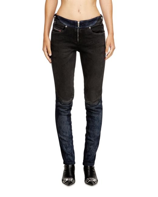 DIESEL Black Slim Jeans