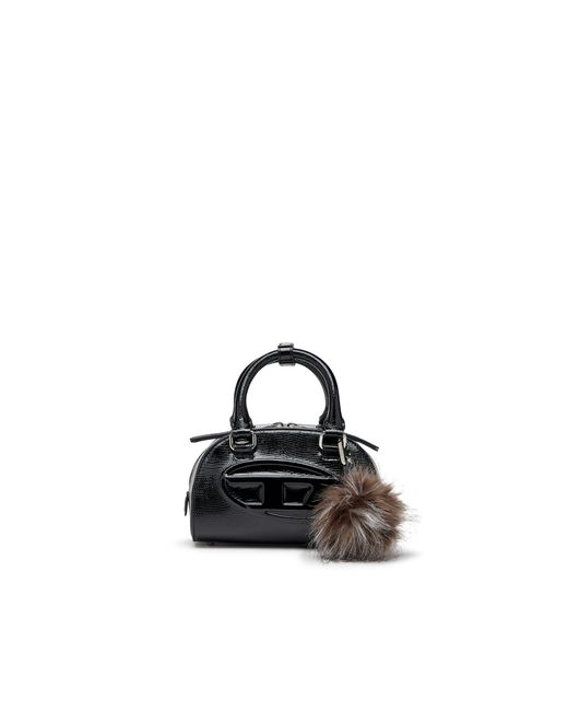 DIESEL Black 1Dr Dome-Mini Bowling Bag