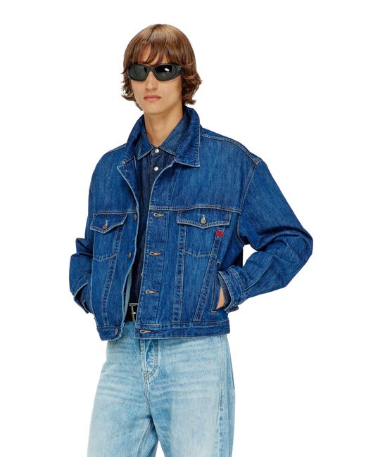 DIESEL Blue Trucker Jacket