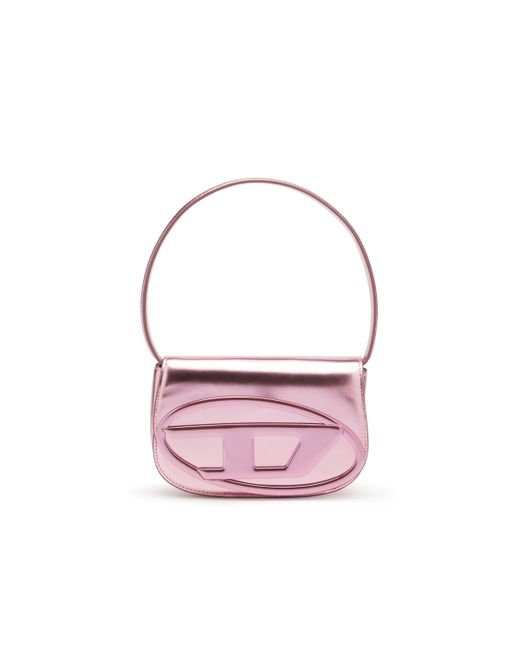 DIESEL Pink 1dr Logo Small Bag