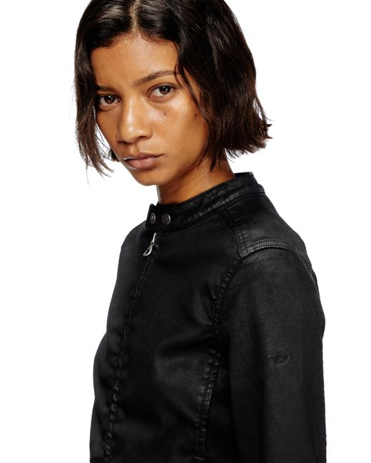 DIESEL Moto Jacket Black