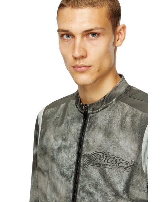 メンズ DIESEL ジャケット Gray