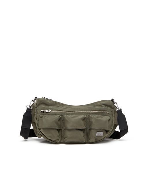 DIESEL Green Multipocket Bag