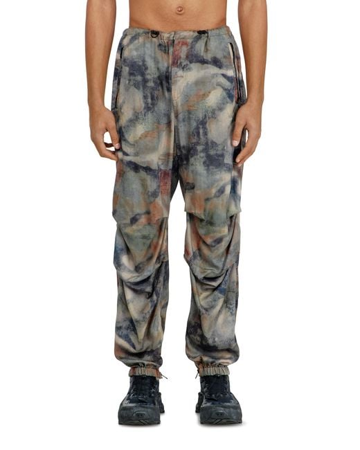 DIESEL Multicolor Cargo Pants for men