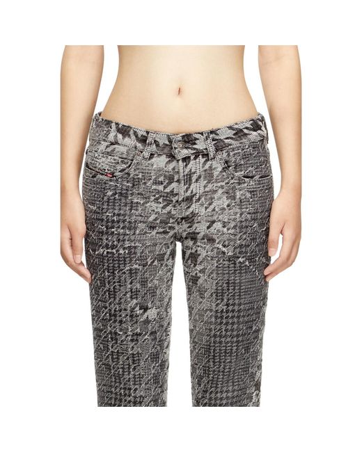 DIESEL Gray Slim Jeans