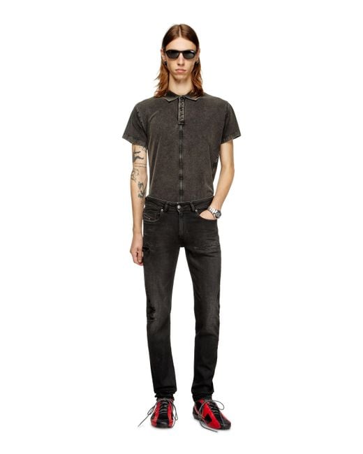 メンズ DIESEL スキニー Jeans Black