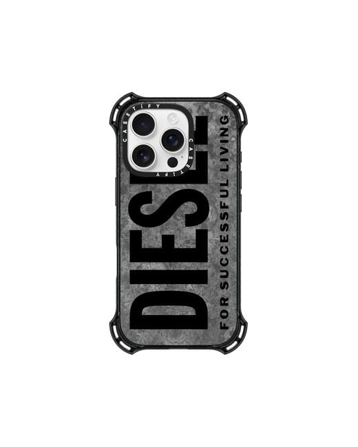 DIESEL Black Oxidized Biscotto Case - メルカリ