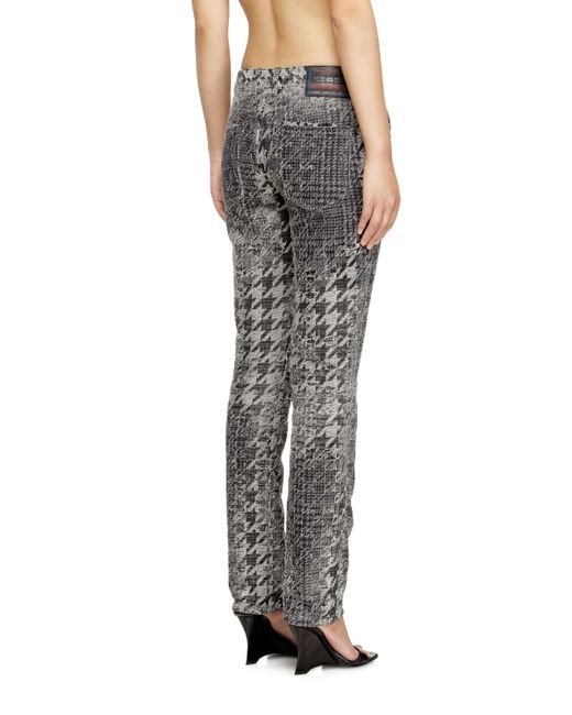 DIESEL Gray Slim Jeans