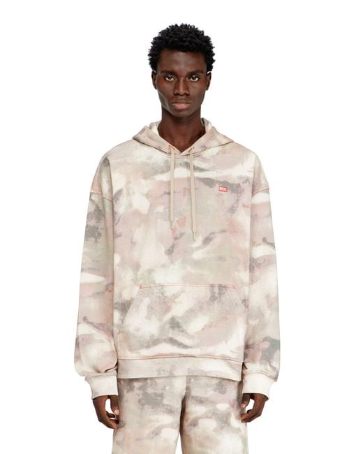 DIESEL Natural Hoodie for men