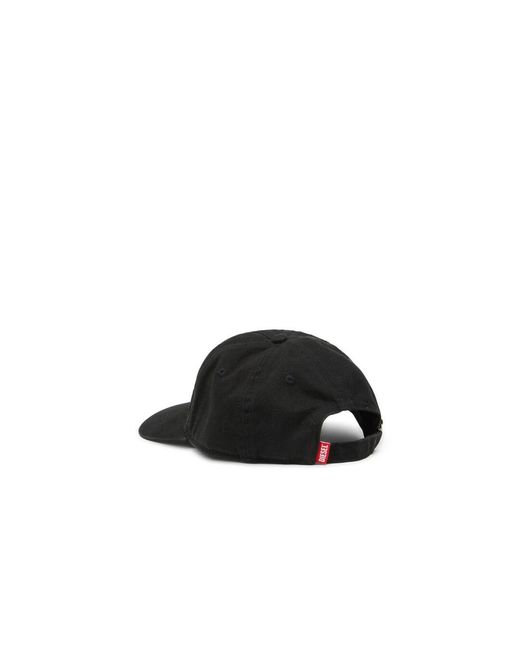 DIESEL Black Caps for men