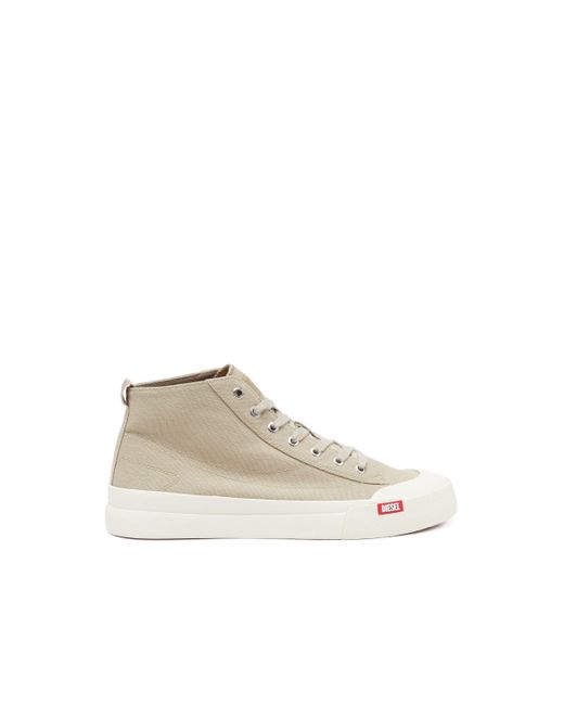 DIESEL Natural S-athos Mid-canvas High-top Sneakers for men