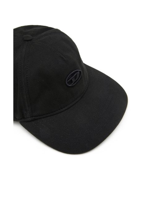 DIESEL Black Caps for men