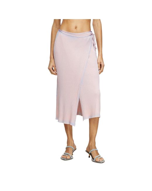 DIESEL Pink Wrap Skirt