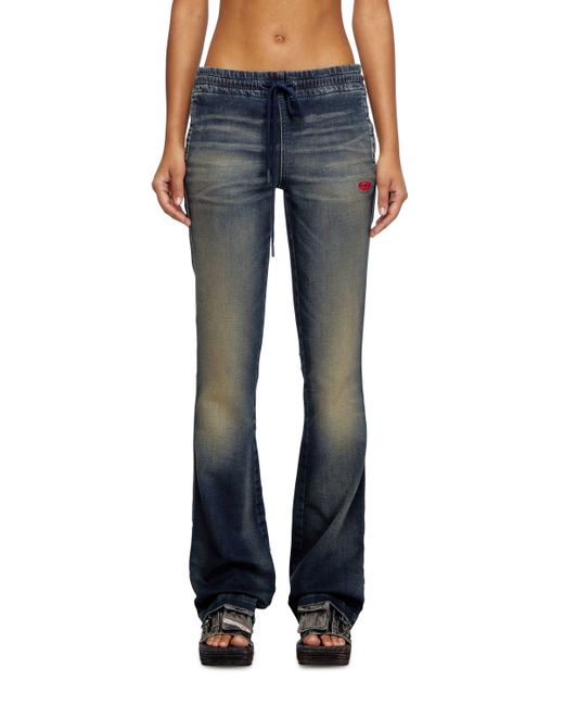 DIESEL ブーツカット 2069 D-Ebbey Joggjeans Blue