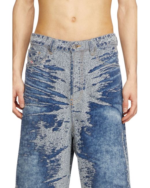 メンズ DIESEL Shorts Blue
