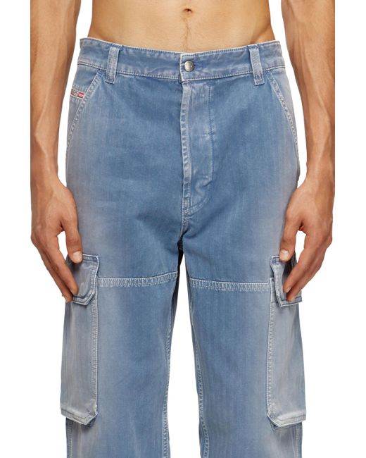 メンズ DIESEL レギュラー Jeans Blue