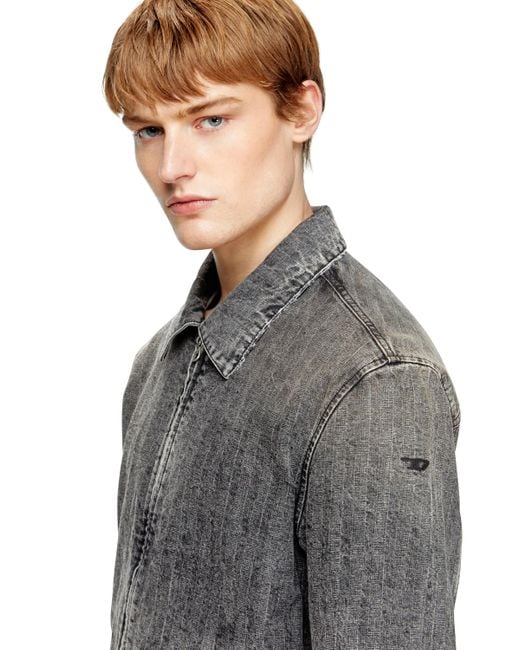 メンズ DIESEL Blouson Jacket Gray