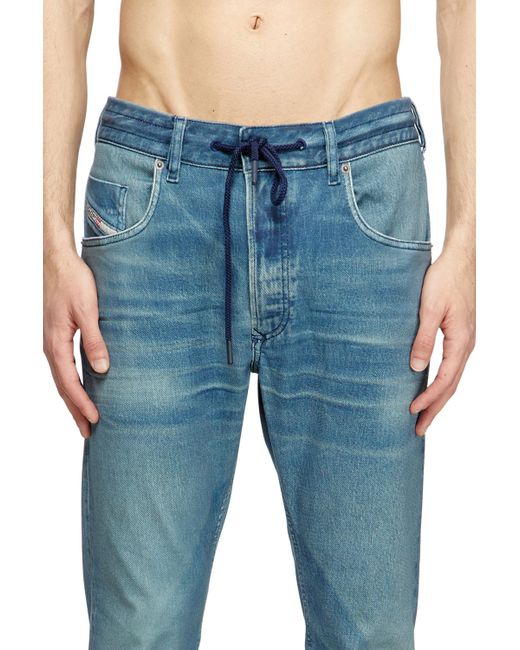 メンズ DIESEL レギュラー 2032 D-Krooley Joggjeans Blue