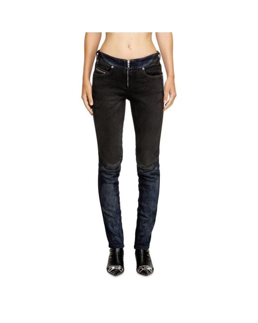 DIESEL Black Slim Jeans