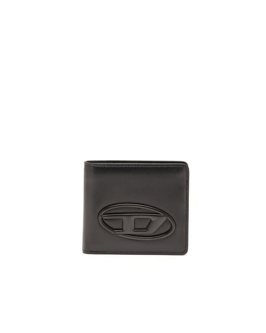 DIESEL Black Bi-Fold Wallet