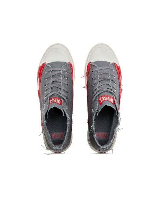 メンズ DIESEL S-d-verse Mid スニーカー Gray