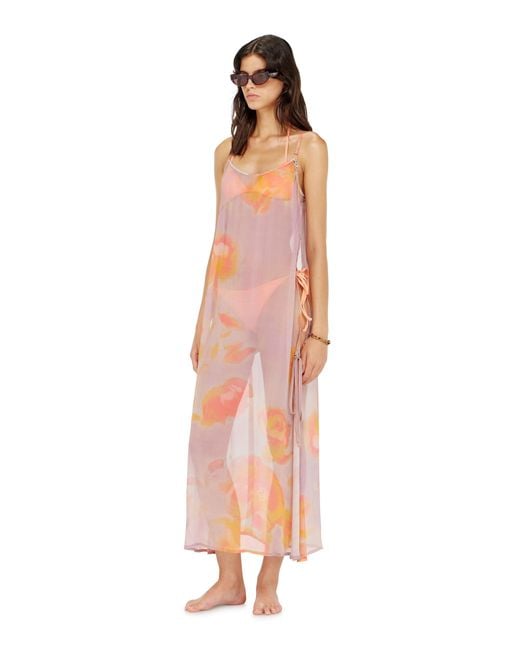 DIESEL White Beach Cover-Up Dress