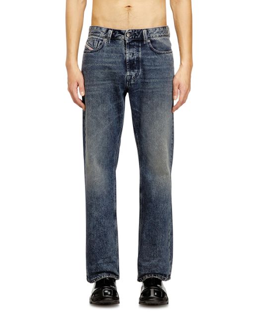 DIESEL Blue Relaxed Jeans for men