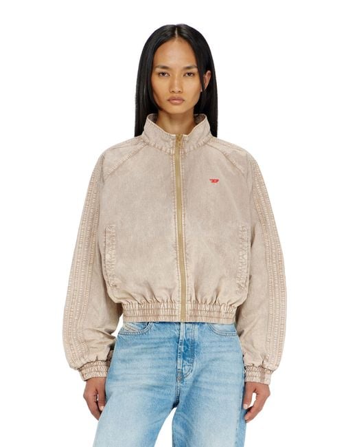 DIESEL Natural Windbreaker