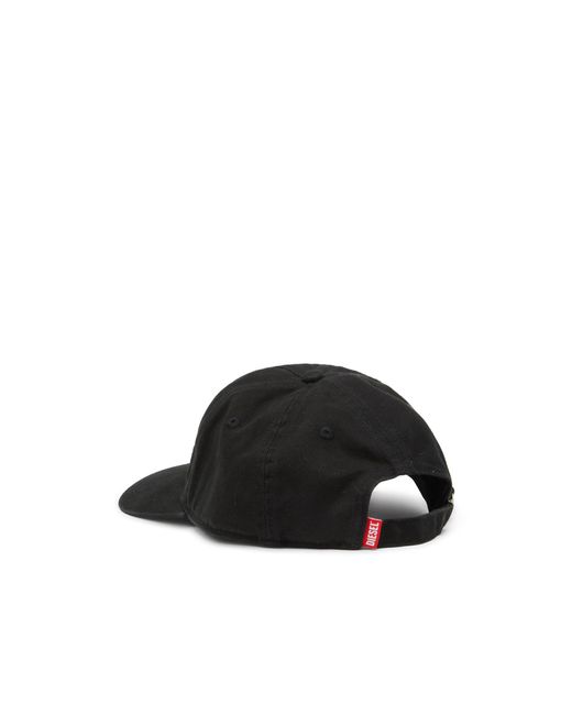 DIESEL Black Caps for men