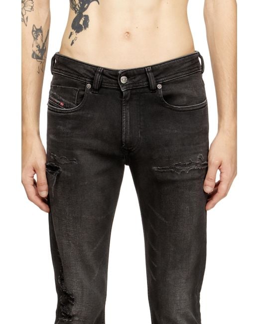 メンズ DIESEL スキニー Jeans Black