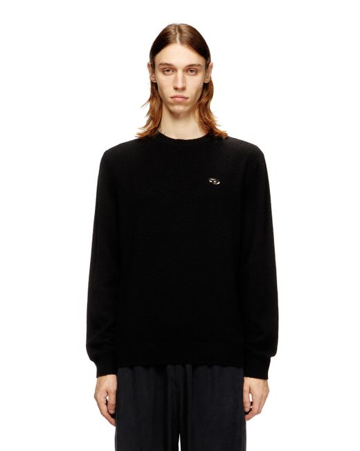 Jersey De Lana Y Cachemira DIESEL de hombre de color Black