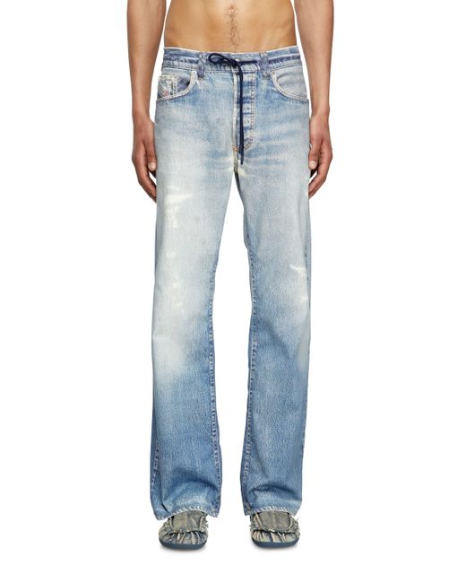 DIESEL Blue Relaxed 2080 D-reel Joggjeans for men