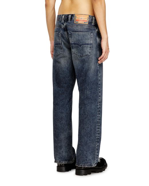 DIESEL Blue Relaxed Jeans for men