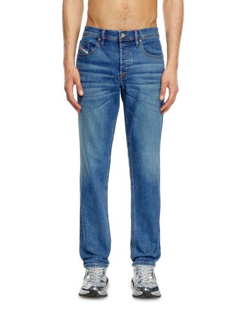 DIESEL Blue Tapered Jeans for men
