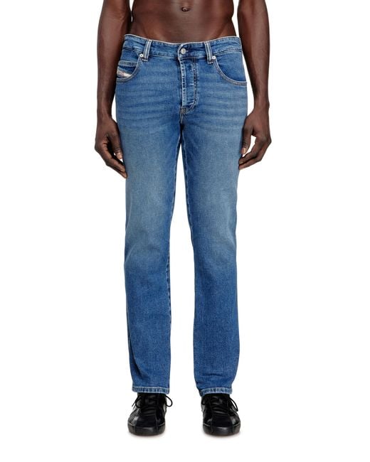 DIESEL Blue Slim Jeans Regular Waist 1993 D-Vyl, Medium, Button Fly for men