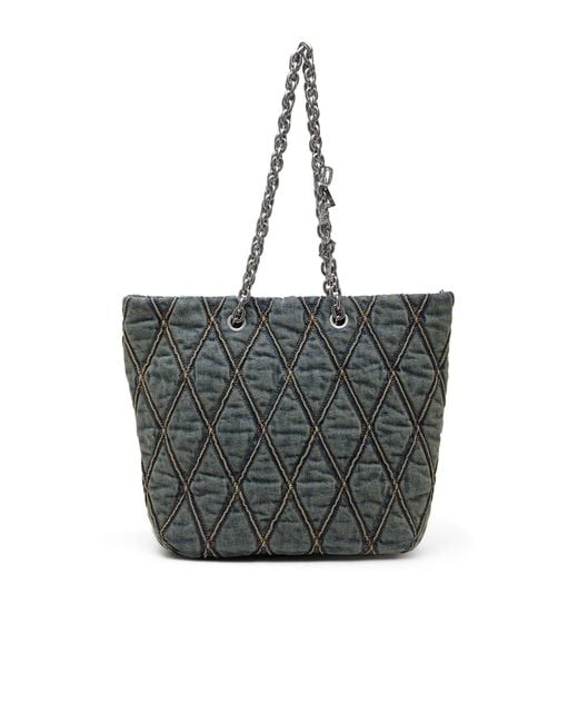 DIESEL Black Charm-D-Tote Bag