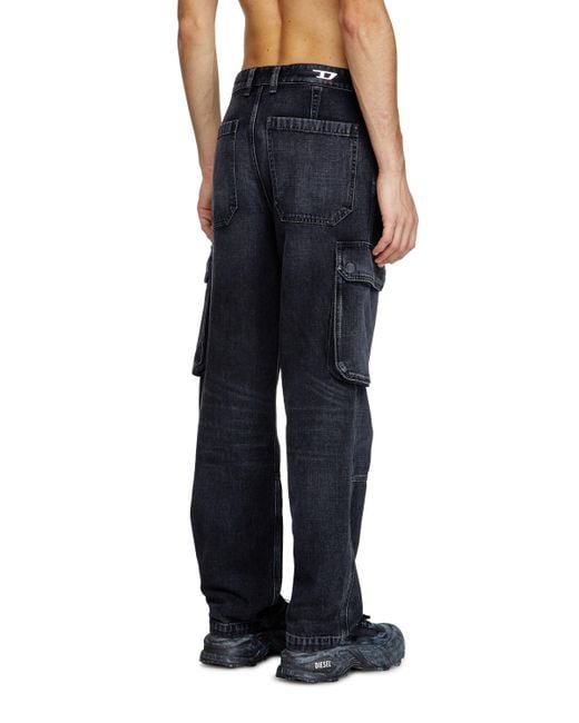 メンズ DIESEL レギュラー Jeans Blue