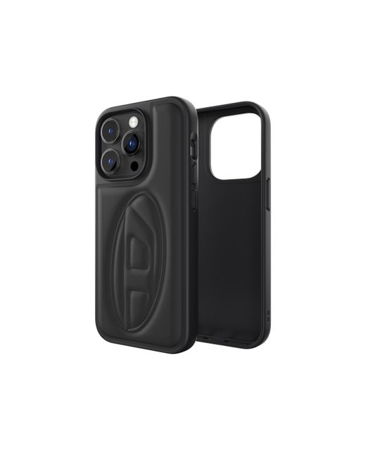 DIESEL Black Moulded Case D Logo For I Phone 14 Pro