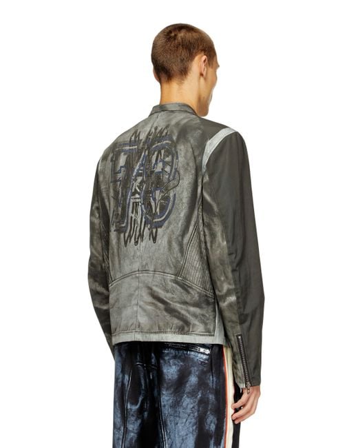 メンズ DIESEL ジャケット Gray