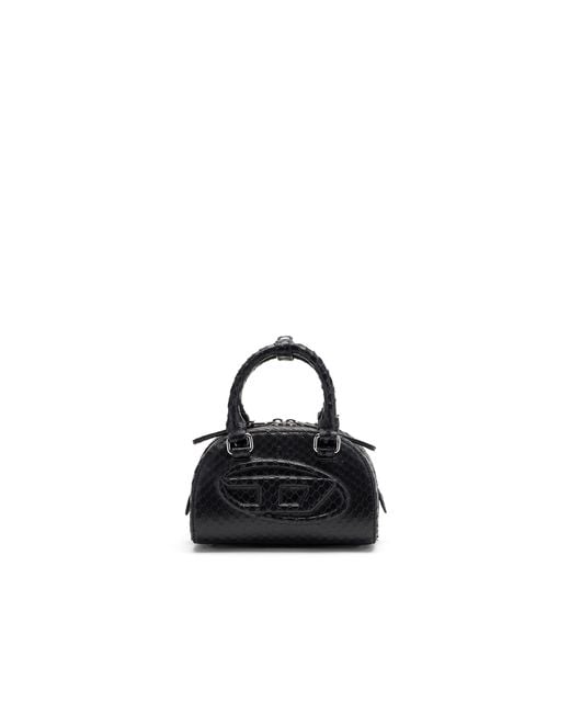 DIESEL Black 1Dr Dome-Small Bowling Bag