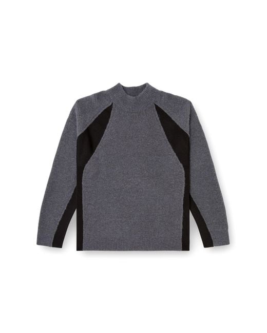 メンズ DIESEL プルオーバーニット Gray